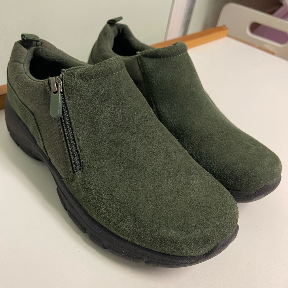 Lands End Suede Shoes